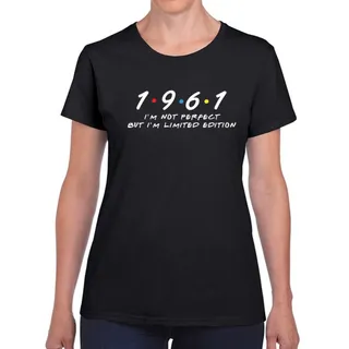 Not Perfect But Limited Edition 1961 Women's Birthday T-Shirt