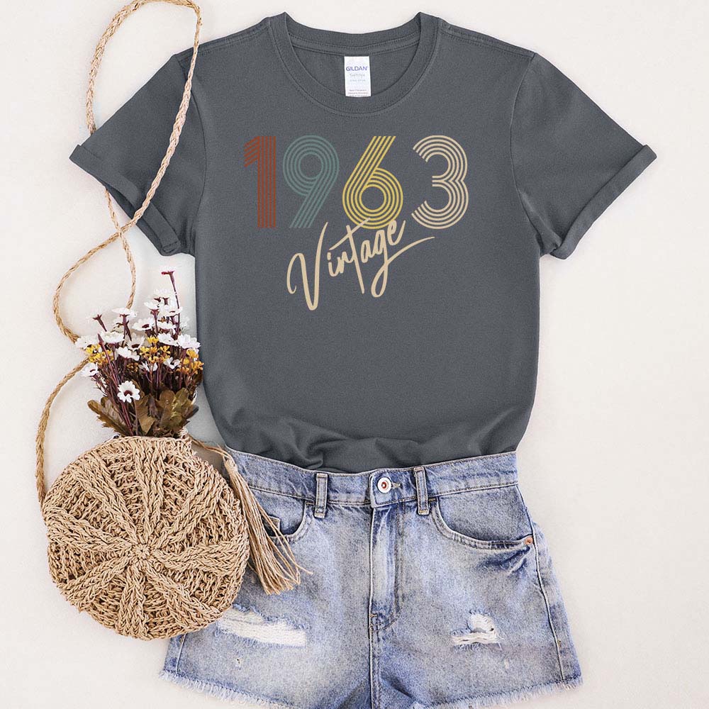 Limited Vintage 1963 Unique Birthday T-Shirt