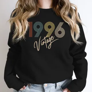 Limited Vintage 1996 Birthday Sweatshirt