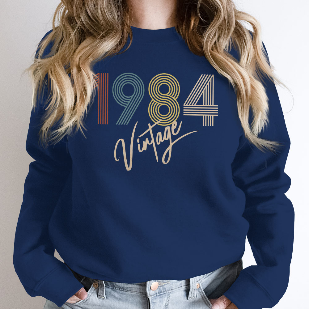 Limited Vintage 1984 Birthday Sweatshirt