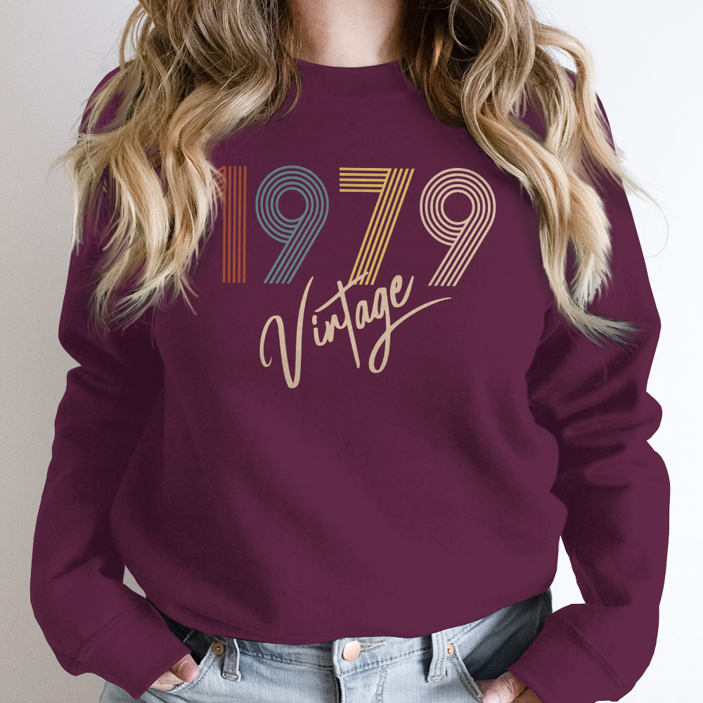 Limited Vintage 1979 Birthday Sweatshirt