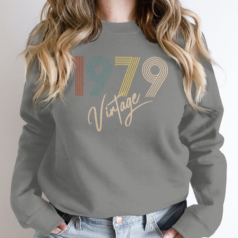 Limited Vintage 1979 Birthday Sweatshirt