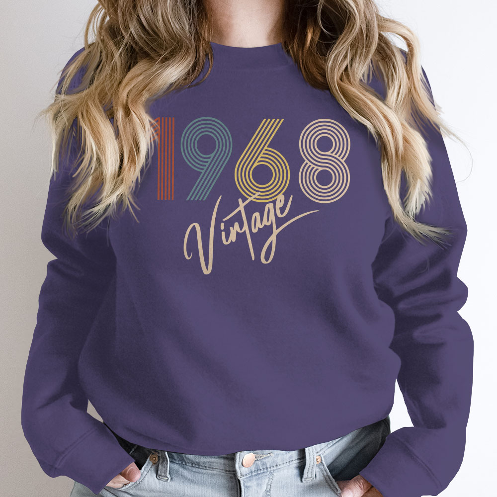 Limited Vintage 1968 Birthday Sweatshirt