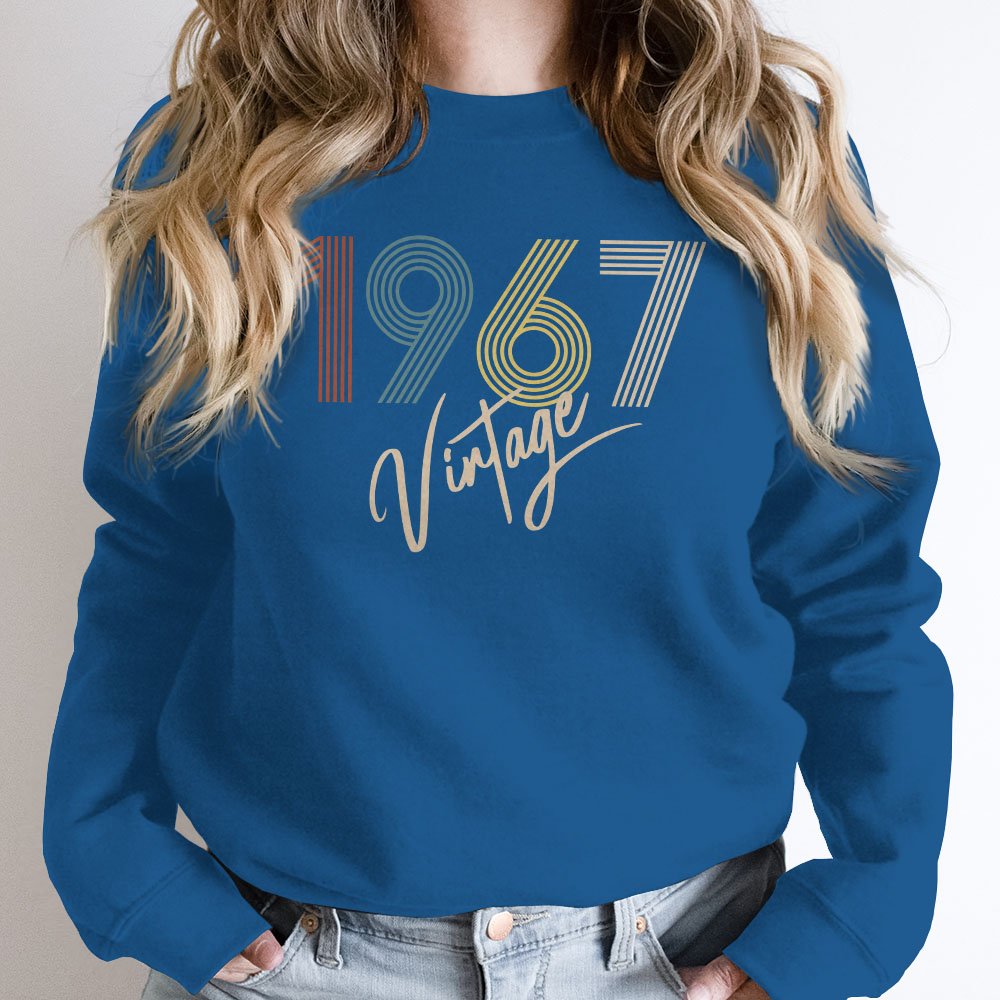 Limited Vintage 1967 Birthday Sweatshirt