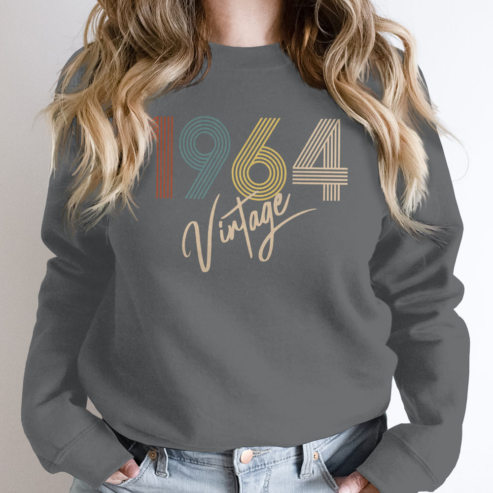 Limited Vintage 1964 Birthday Sweatshirt