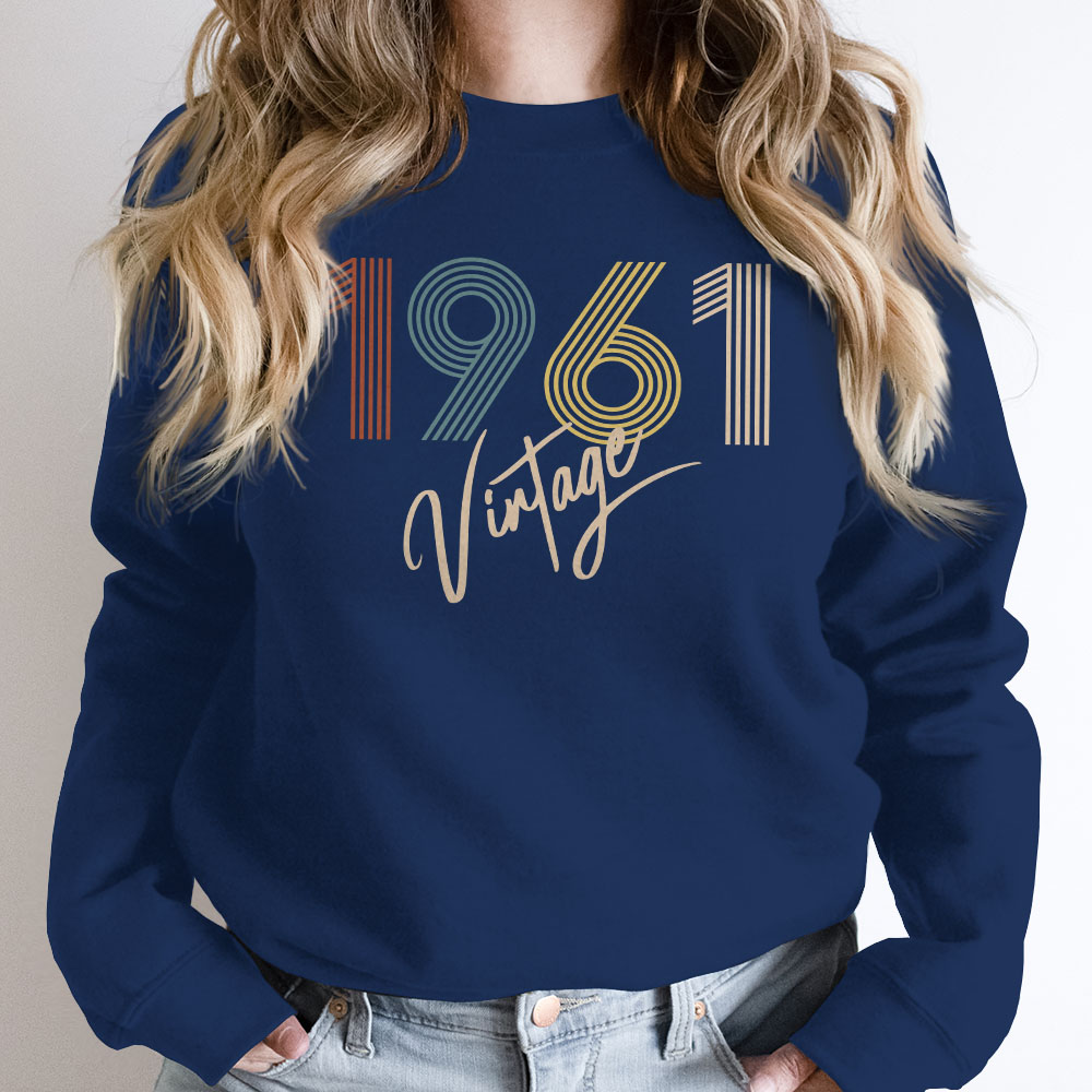Limited Vintage 1961 Birthday Sweatshirt
