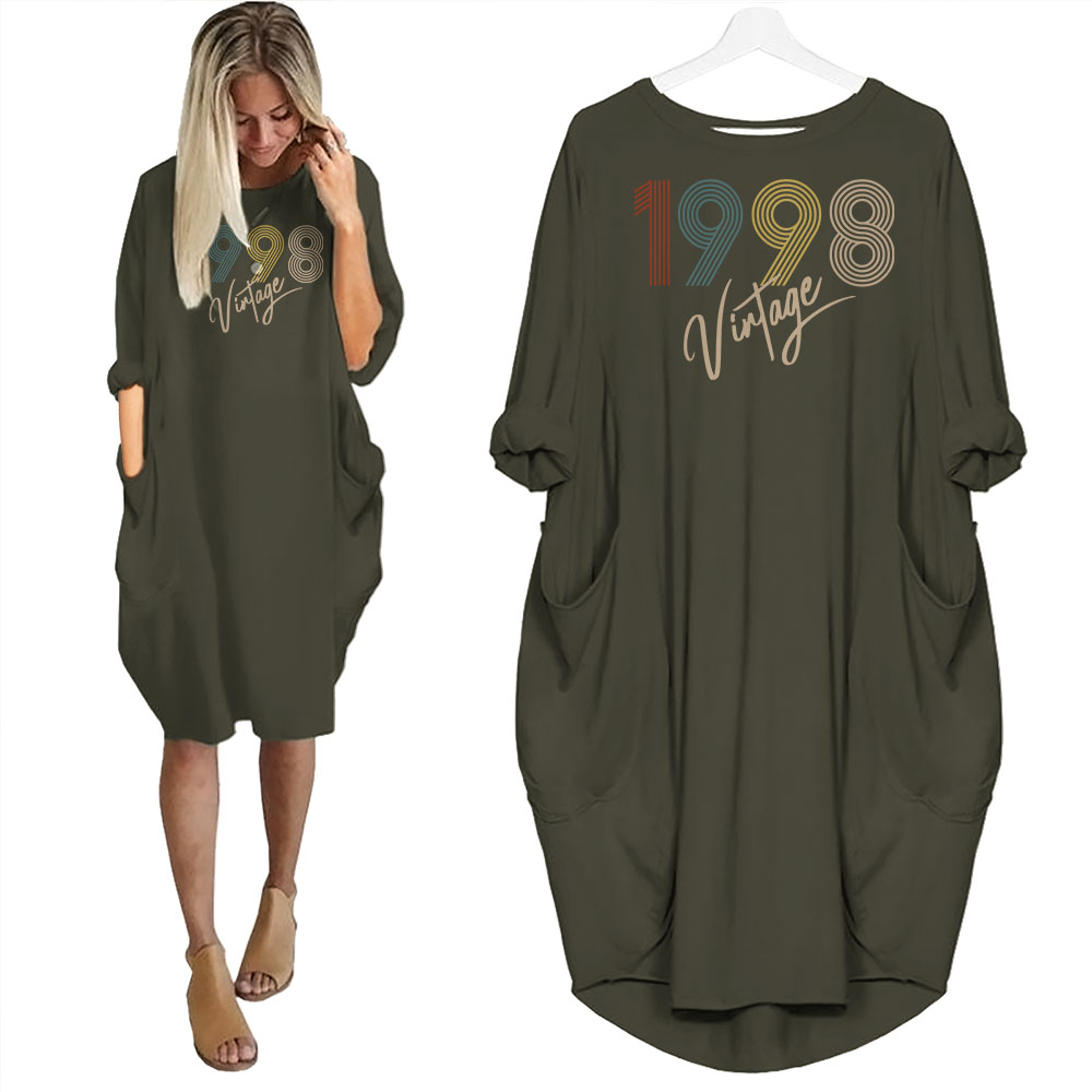 Limited Vintage Nightgown 1998 Birthday Pocket Dress