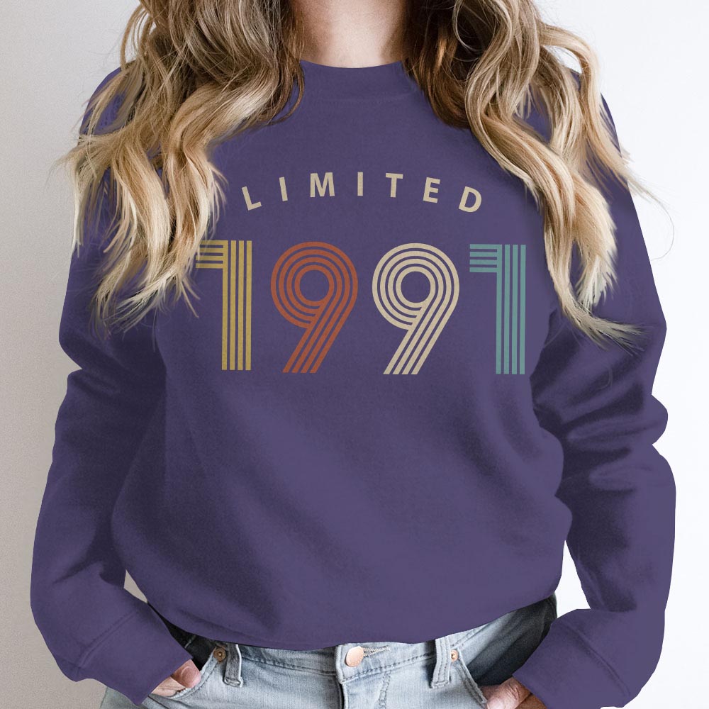 Limited Birthday 1991 Birthday Sweatshirt