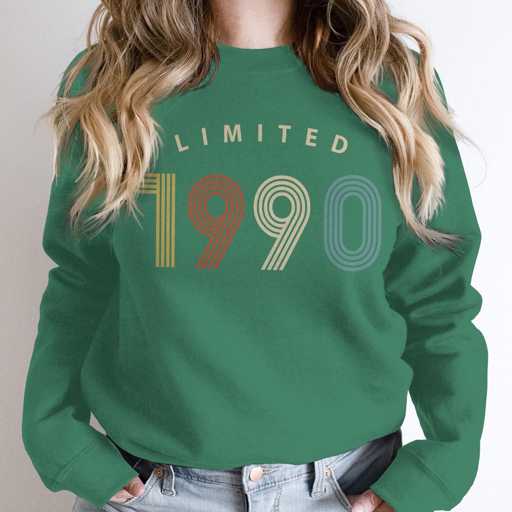 Limited Birthday 1990 Birthday Sweatshirt