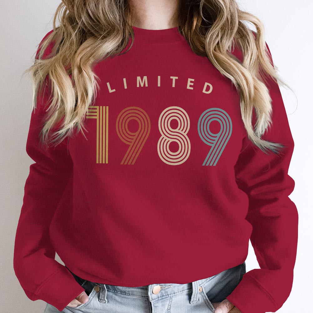 Limited Birthday 1989 Birthday Sweatshirt