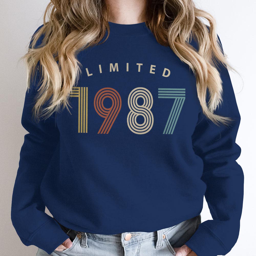 Limited Birthday 1987 Birthday Sweatshirt