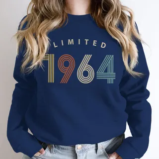 Limited Birthday 1964 Birthday Sweatshirt – alternate