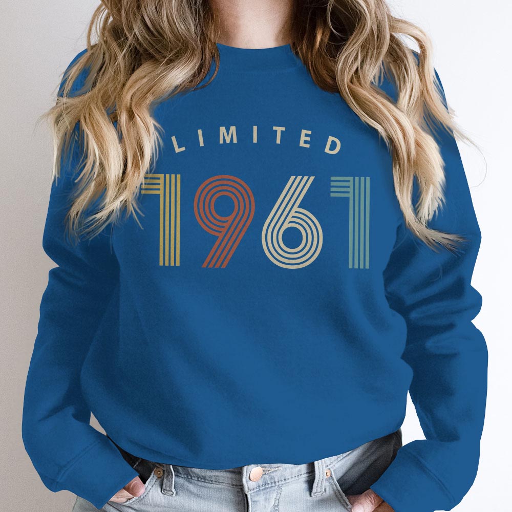 Limited Birthday 1961 Birthday Sweatshirt