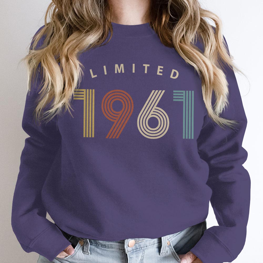 Limited Birthday 1961 Birthday Sweatshirt