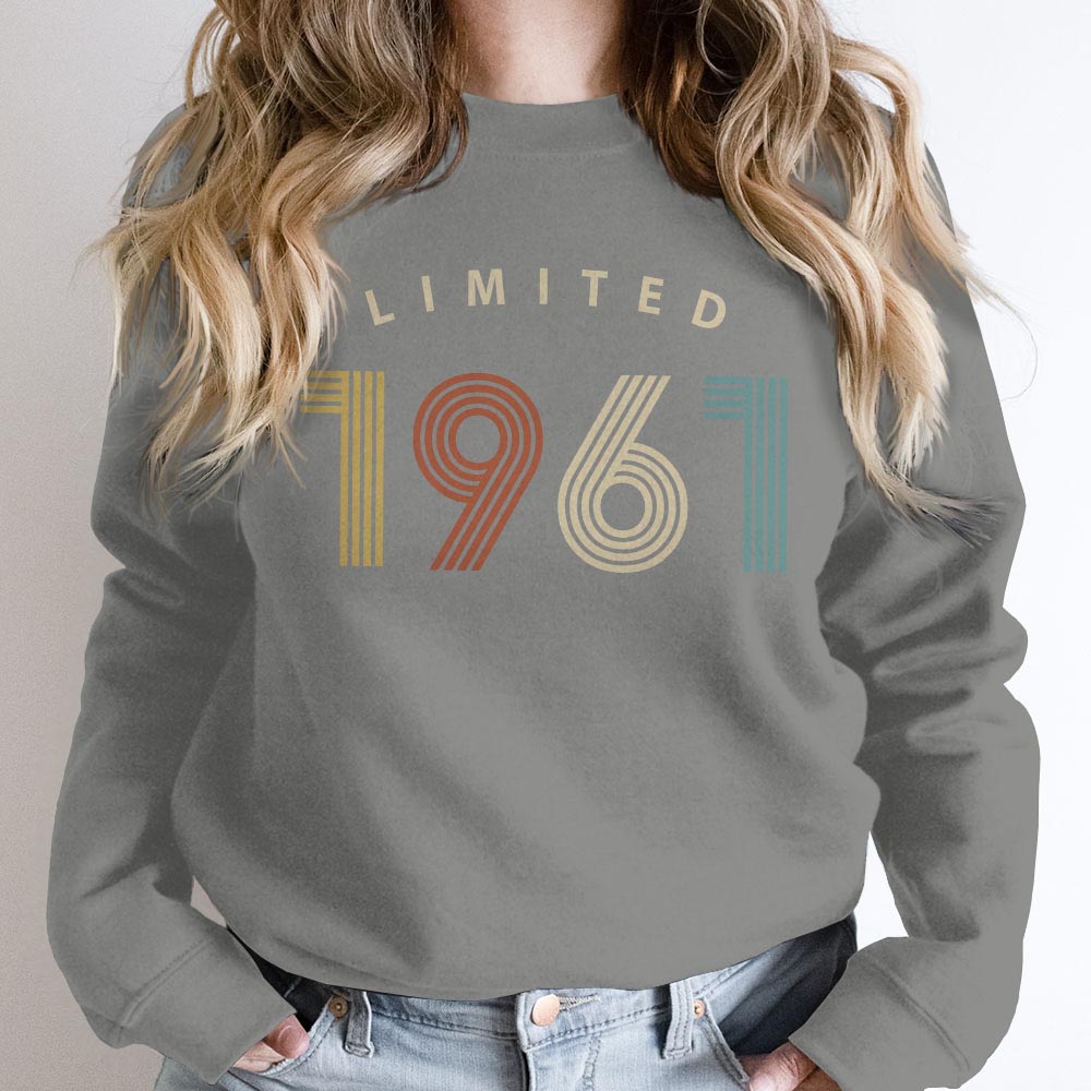 Limited Birthday 1961 Birthday Sweatshirt