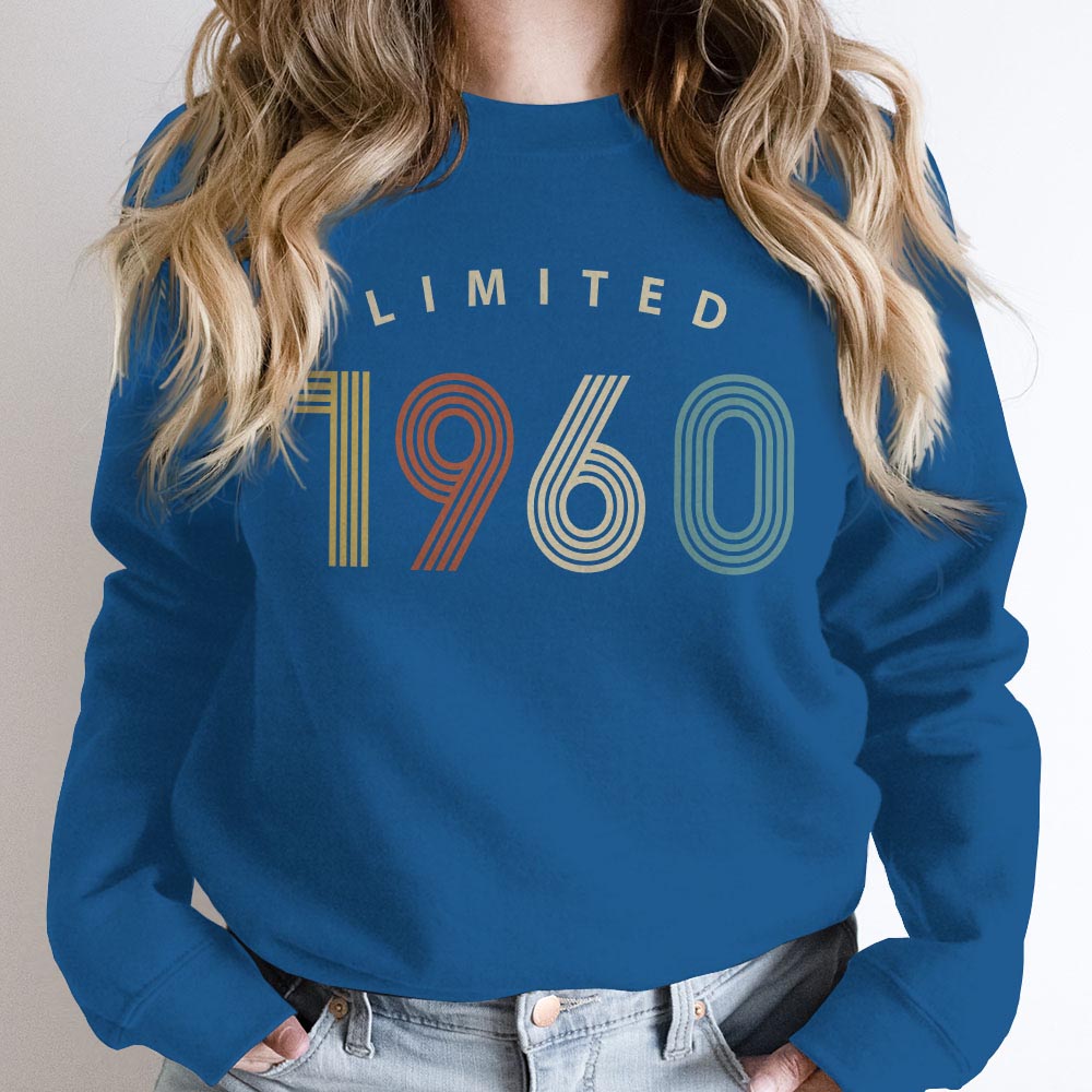 Limited Birthday 1960 Birthday Sweatshirt
