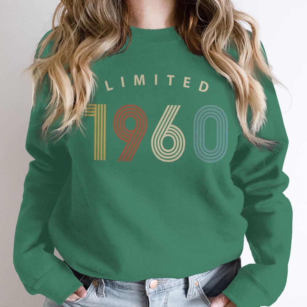Limited Birthday 1960 Birthday Sweatshirt