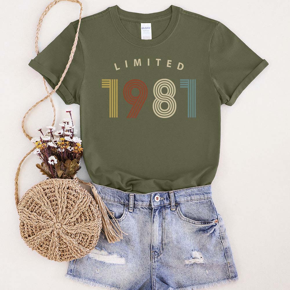 Limited Birthday 1981 Birthday T-Shirt