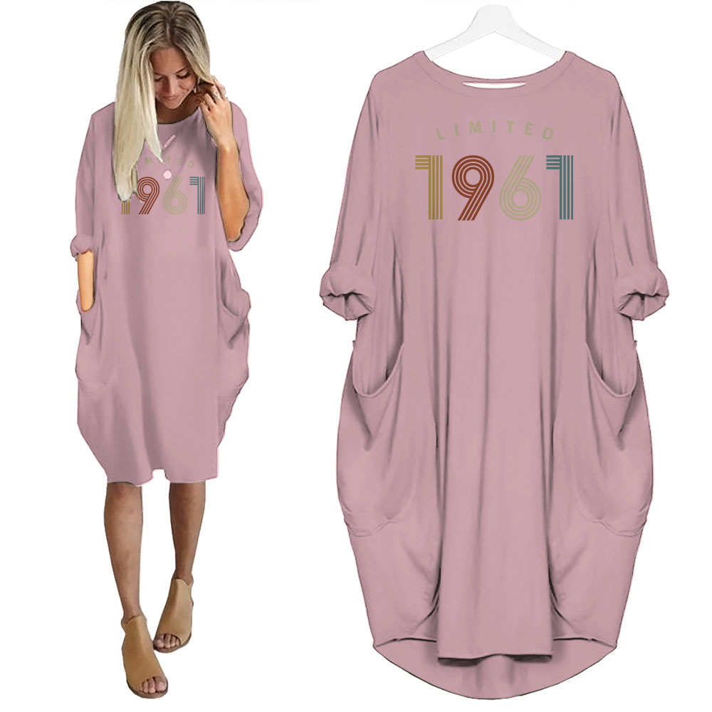 Limited Nightgown 1961 Birthday Pocket Dress