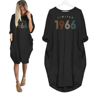 Limited Nightgown 1966 Birthday Pocket Dress