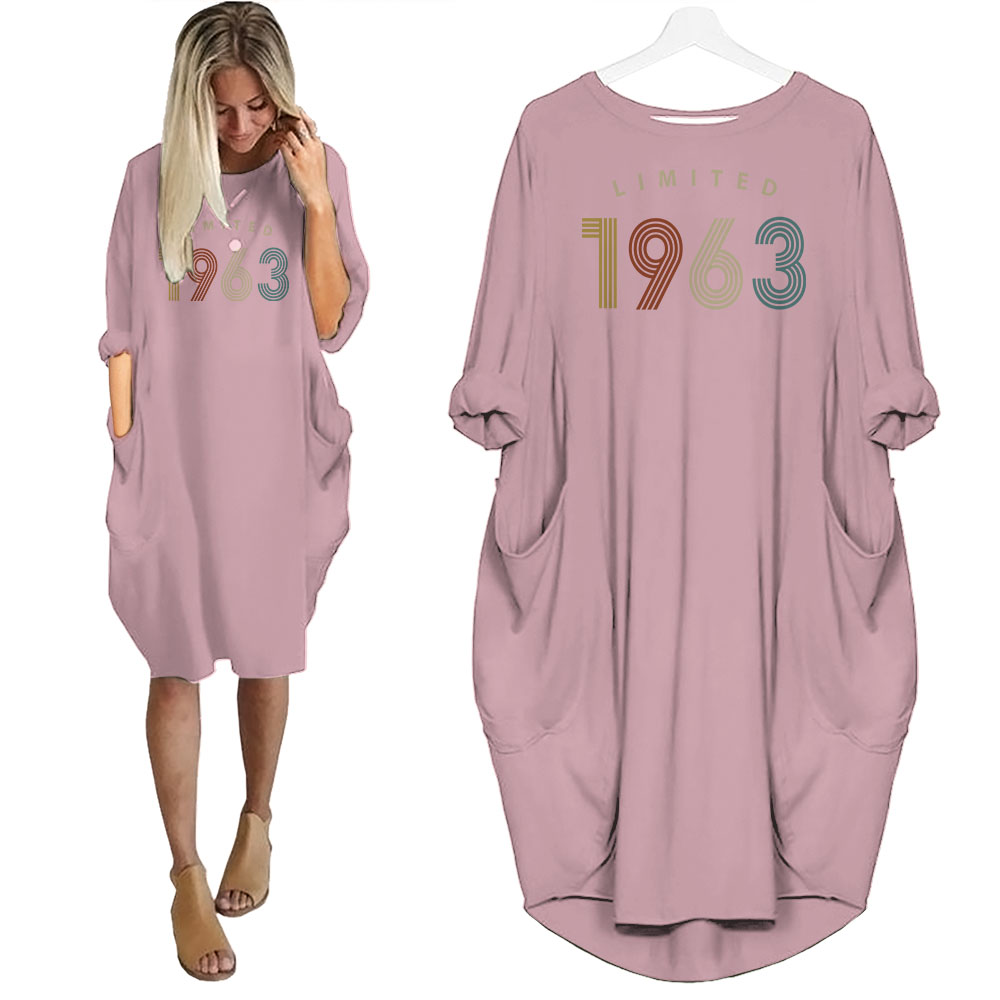 Limited Nightgown 1963 Birthday Pocket Dress