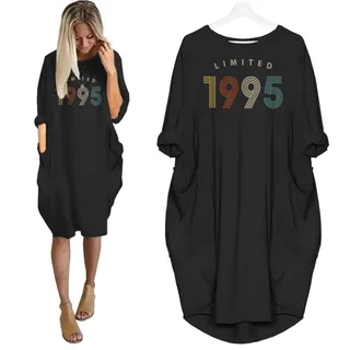 Limited Nightgown 1995 Birthday Pocket Dress