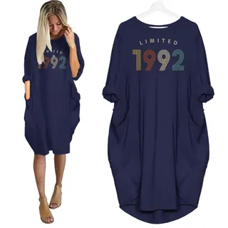 Limited Nightgown 1992 Birthday Pocket Dress – alternate