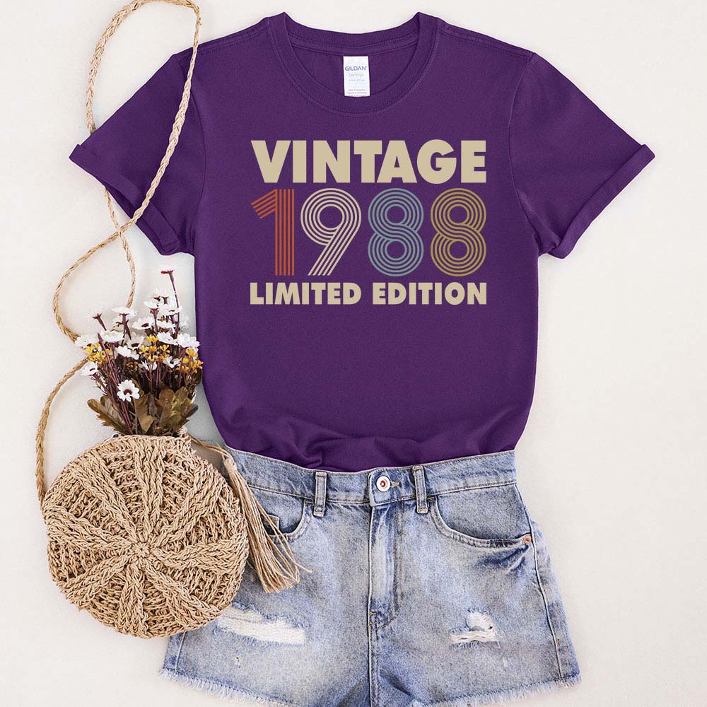 Vintage Limited 1988 Birthday T-Shirt
