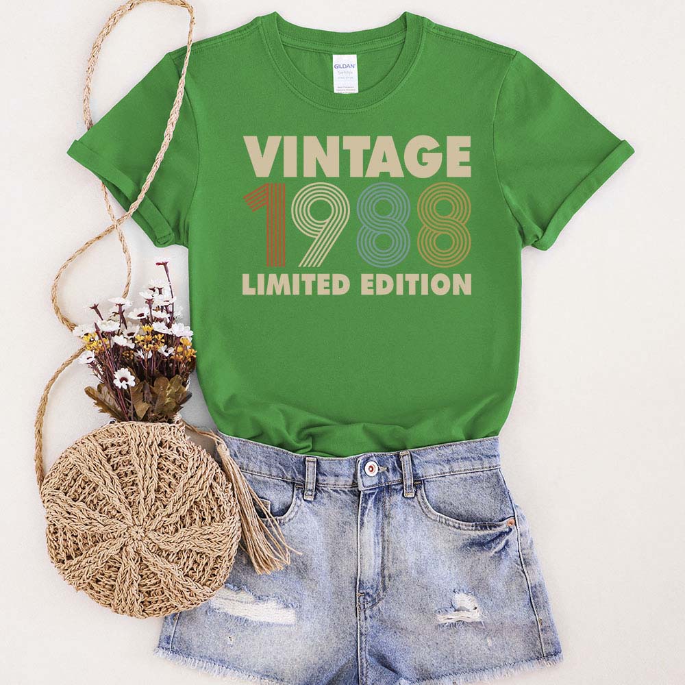 Vintage Limited 1988 Birthday T-Shirt