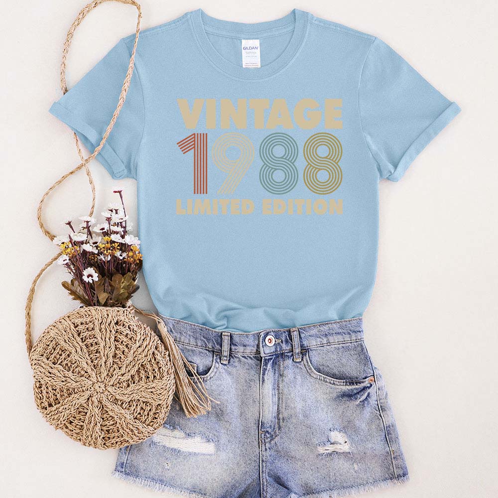 Vintage Limited 1988 Birthday T-Shirt
