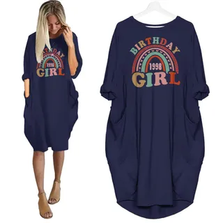 Retro 1998 Birthday Pocket Dress – alternate