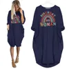 Retro 1971 Birthday Pocket Dress
