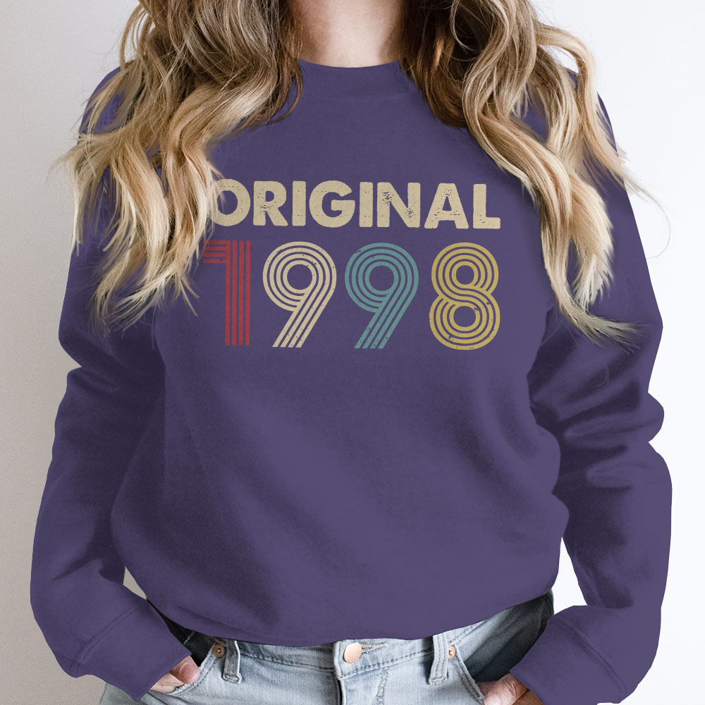 Original 1998 Birthday Sweatshirt Original 1998 Birthday Sweatshirt