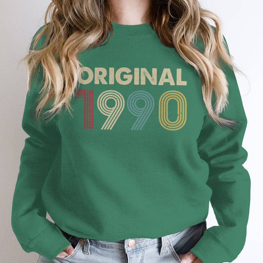 Original 1990 Birthday Sweatshirt Original 1990 Birthday Sweatshirt