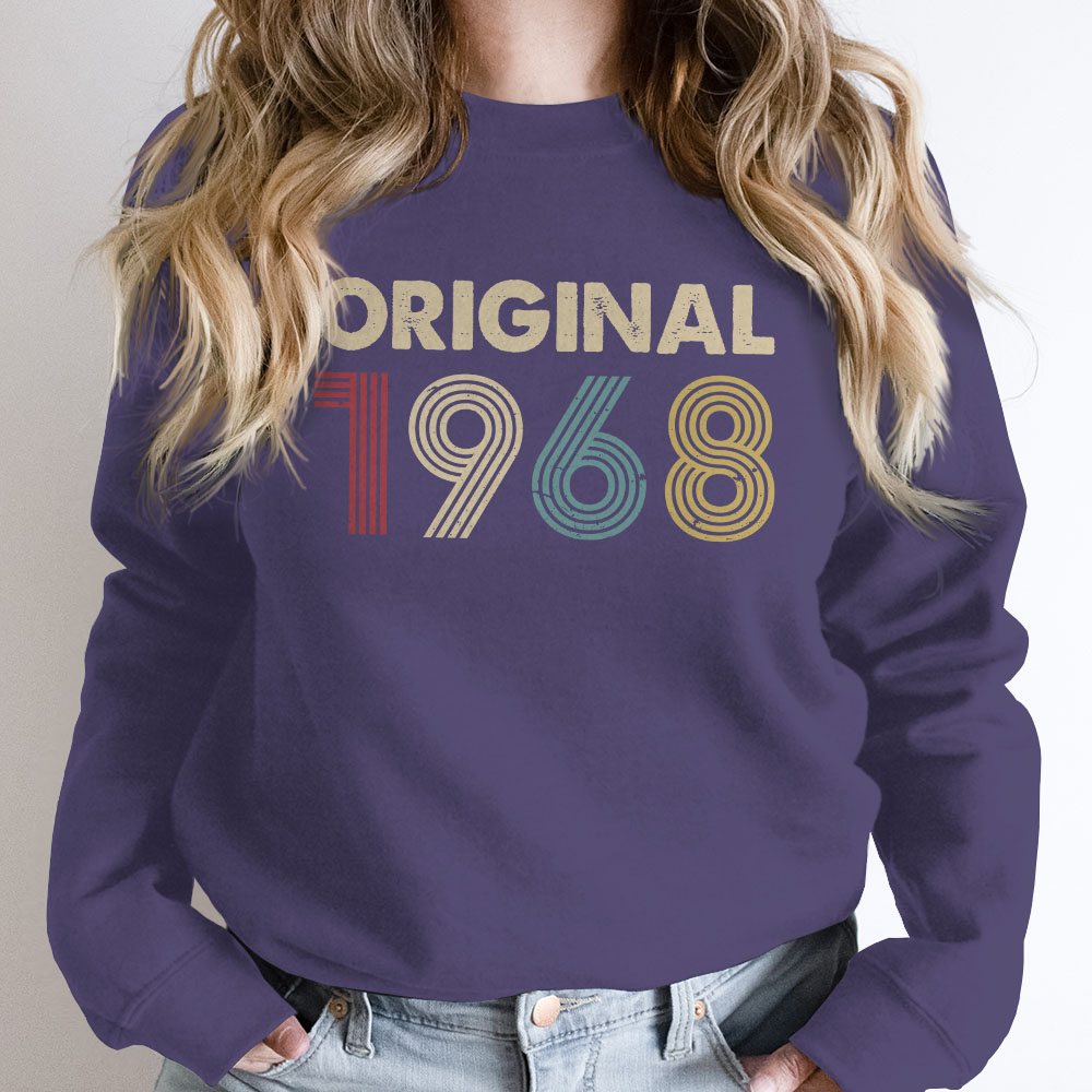 Original 1968 Birthday Sweatshirt Original 1968 Birthday Sweatshirt