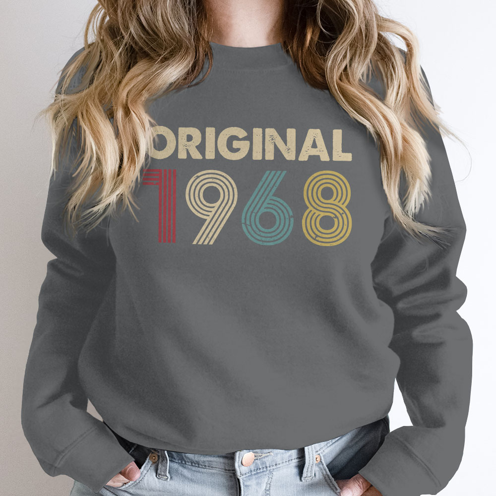 Original 1968 Birthday Sweatshirt Original 1968 Birthday Sweatshirt