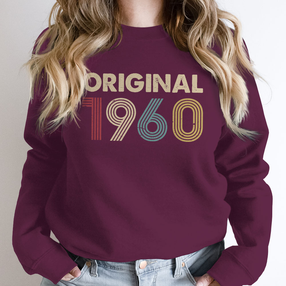 Original 1960 Birthday Sweatshirt