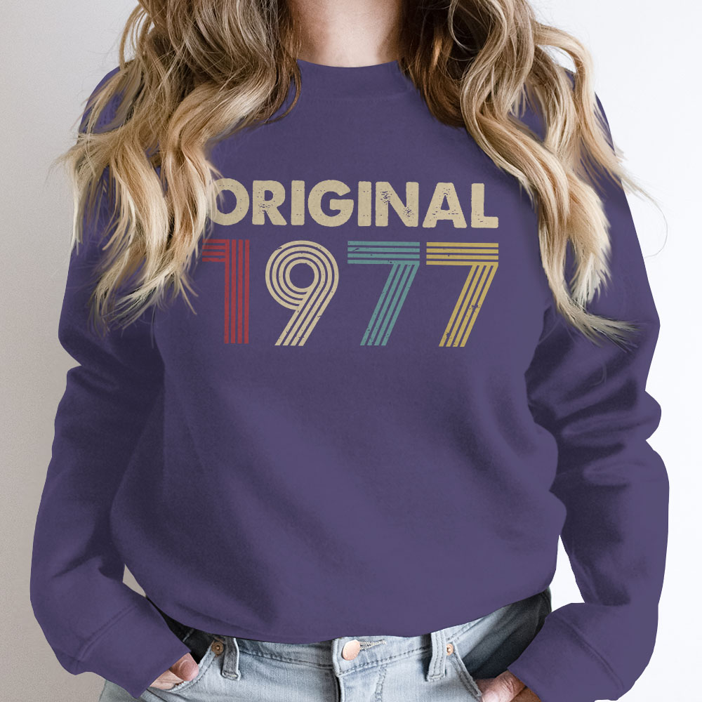 Original 1977 Birthday Sweatshirt