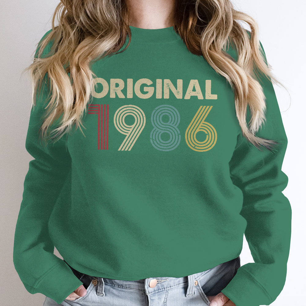 Original 1986 Birthday Sweatshirt Original 1986 Birthday Sweatshirt