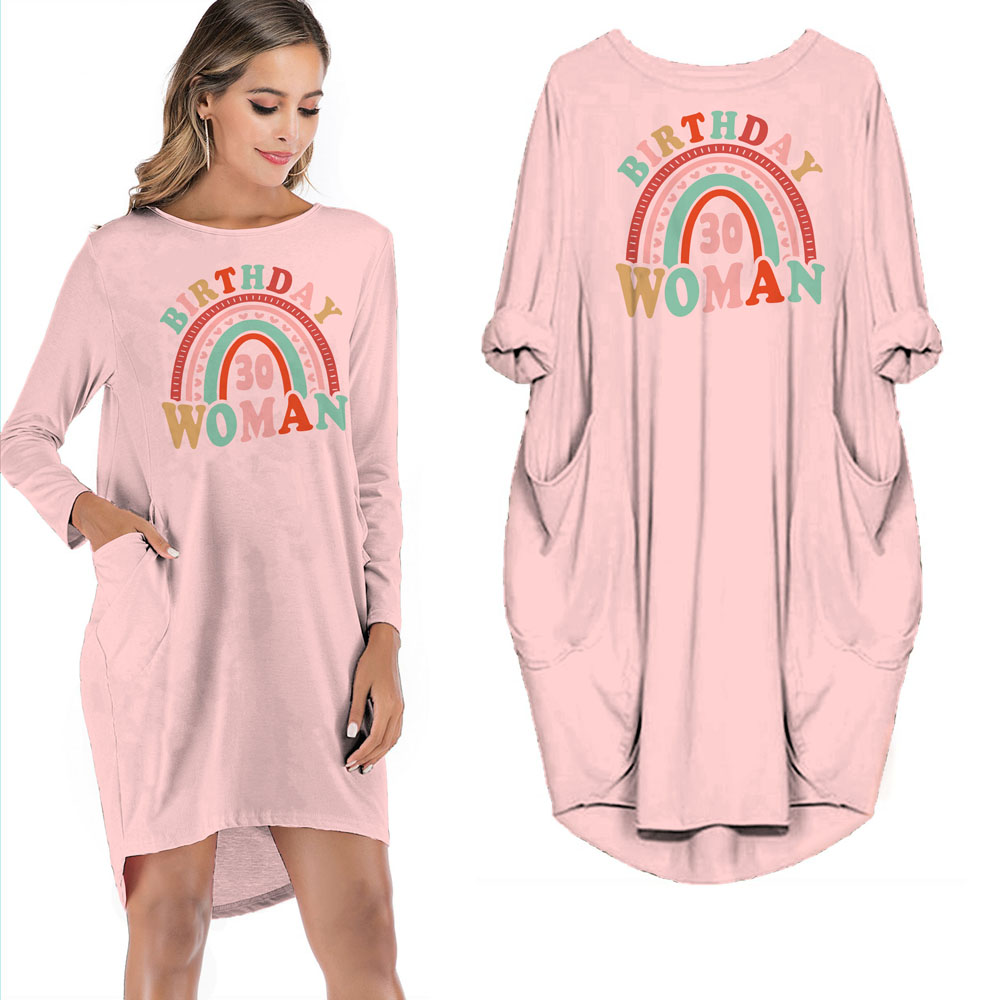 Retro 30 Birthday Pocket Dress Retro 30 Birthday Pocket Dress