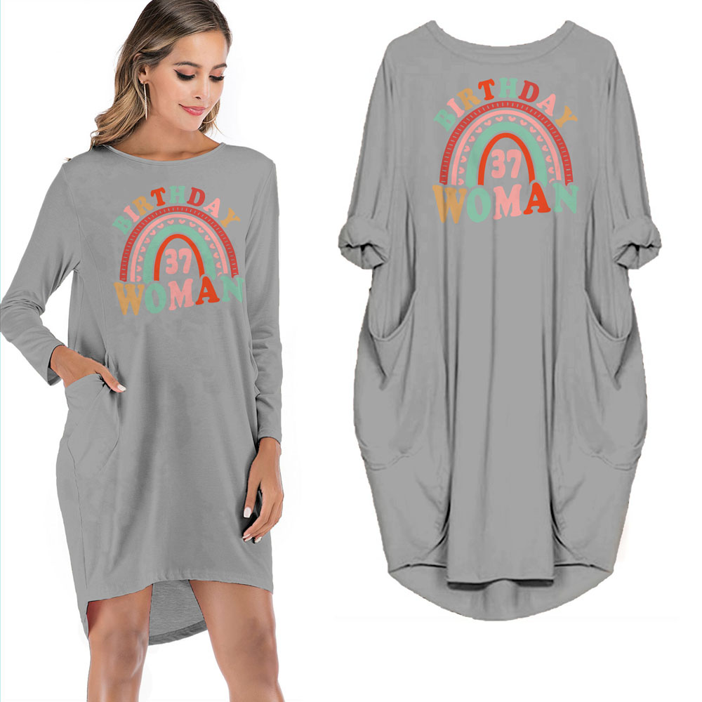 Retro 37 Birthday Pocket Dress Retro 37 Birthday Pocket Dress