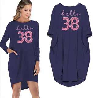Hello 38 Birthday Pocket Dress – alternate