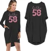 Hello 58 Birthday Pocket Dress