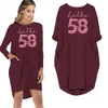 Hello 58 Birthday Pocket Dress