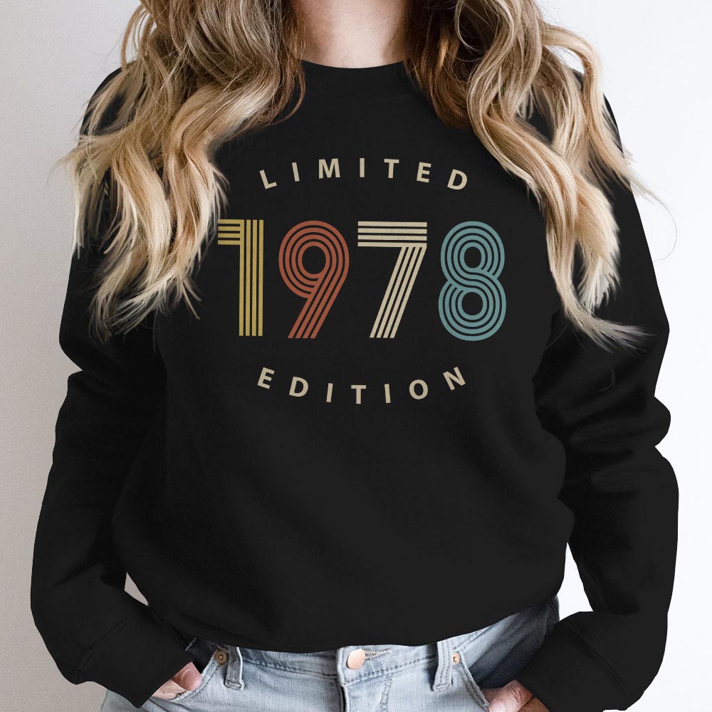 Limited Edition 1978 Birthday Sweatshirt