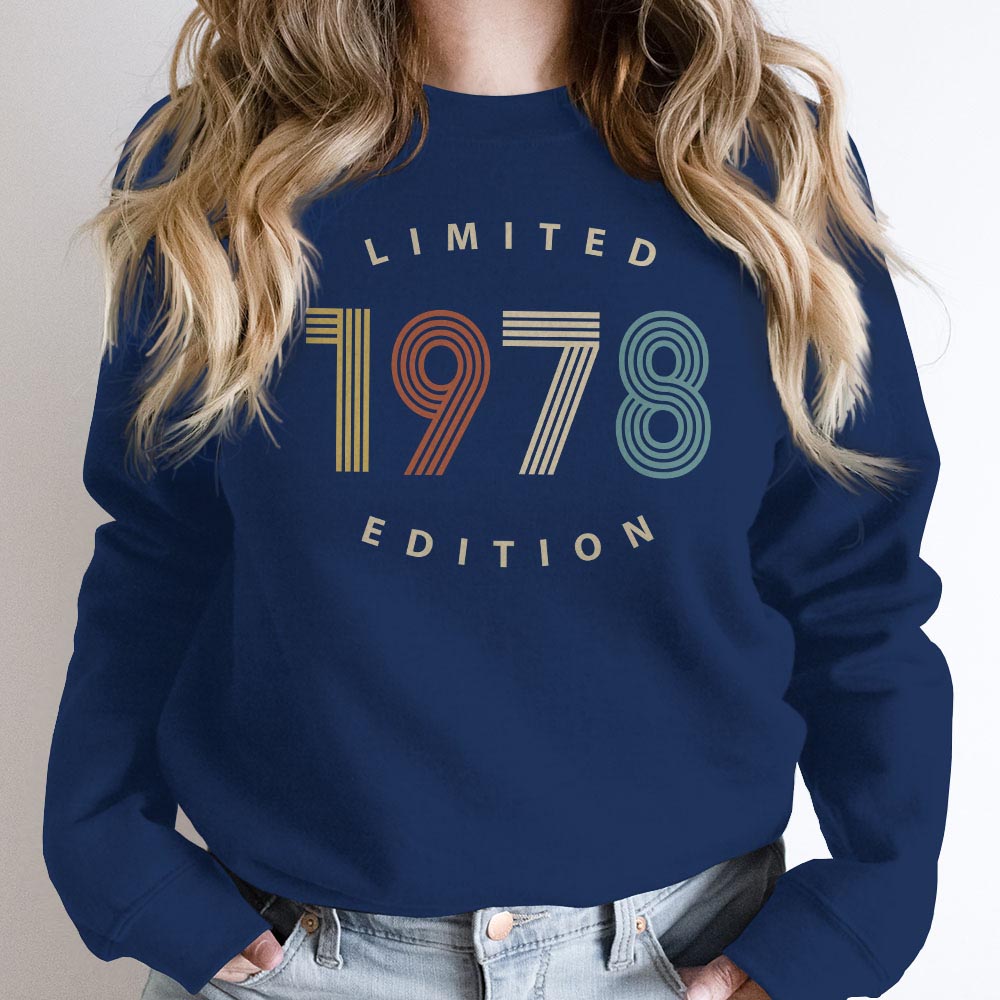 Limited Edition 1978 Birthday Sweatshirt