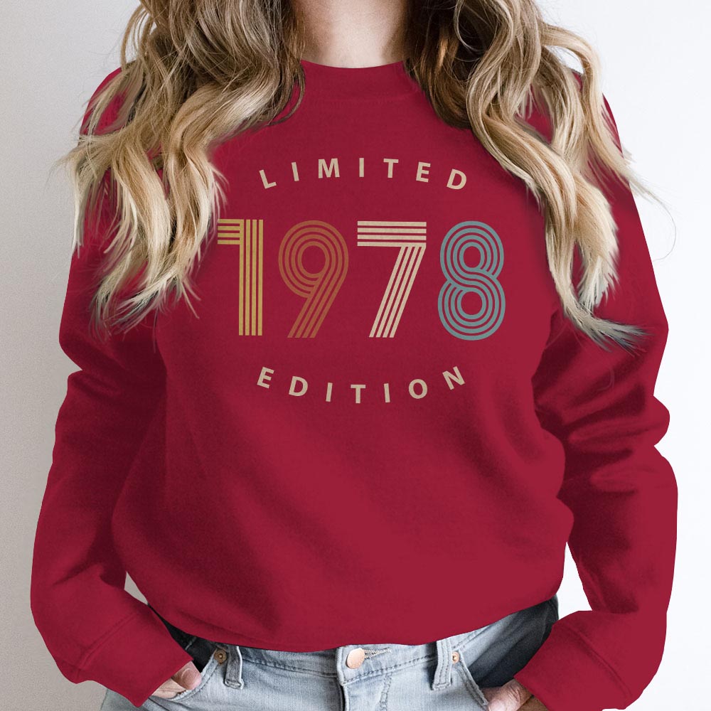 Limited Edition 1978 Birthday Sweatshirt
