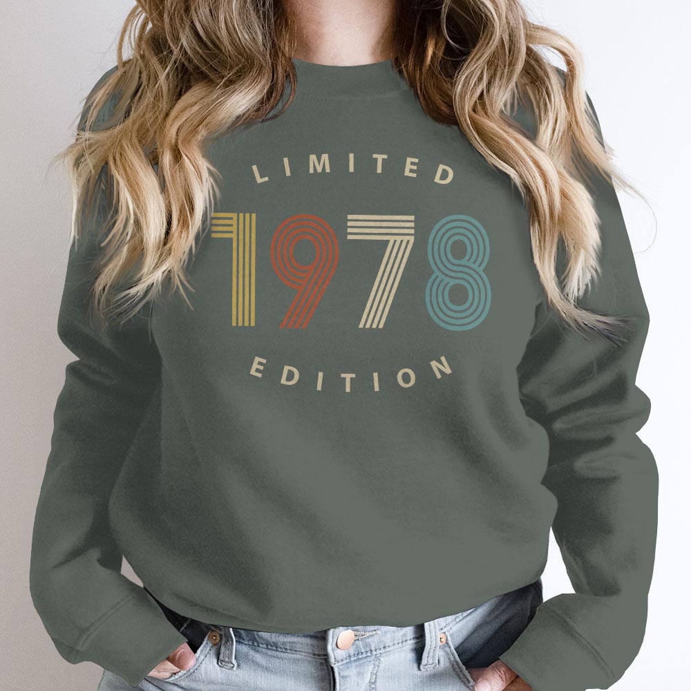 Limited Edition 1978 Birthday Sweatshirt