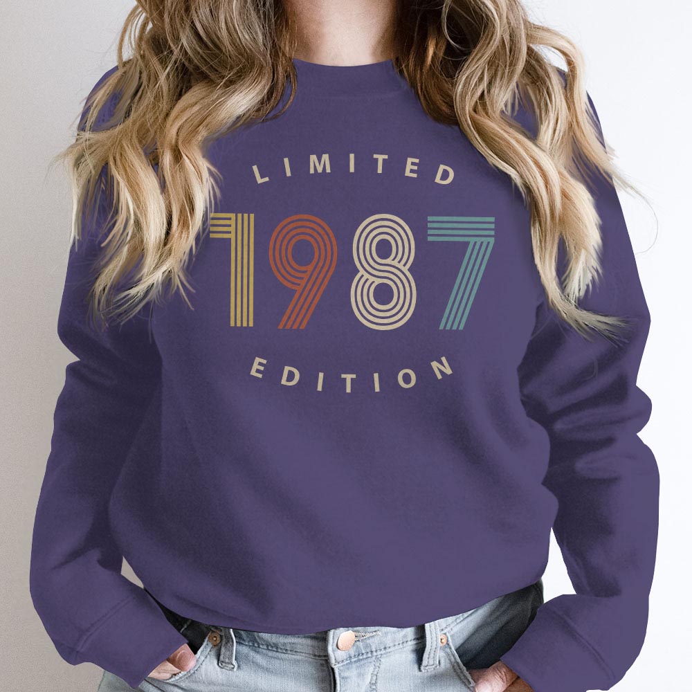 Limited Edition 1987 Birthday Sweatshirt