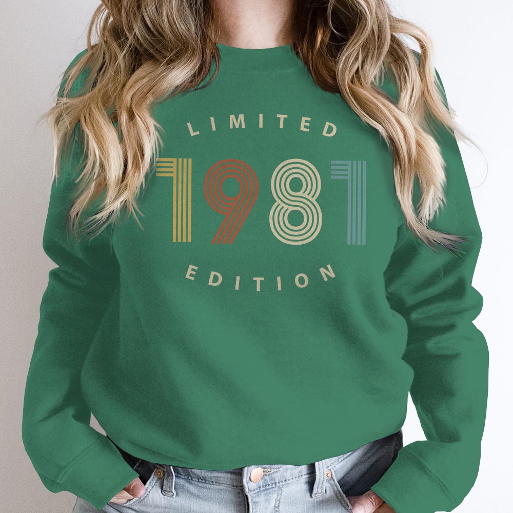 Limited Edition 1981 Birthday Sweatshirt